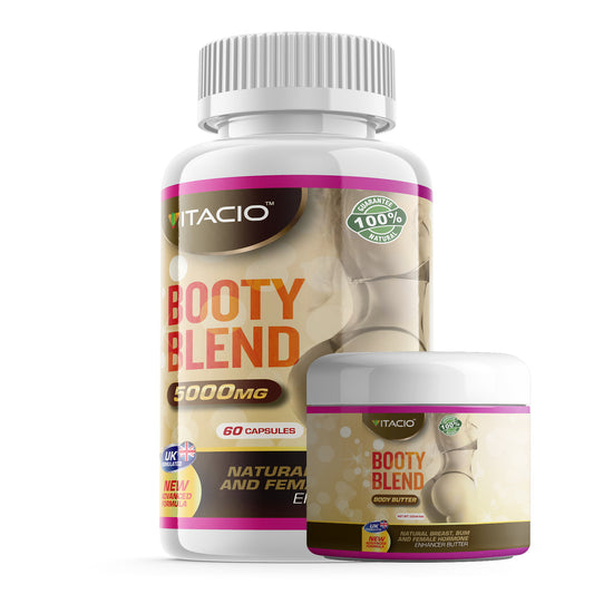 Booty Blend Combo Set A synergistic combination of cream and capsules