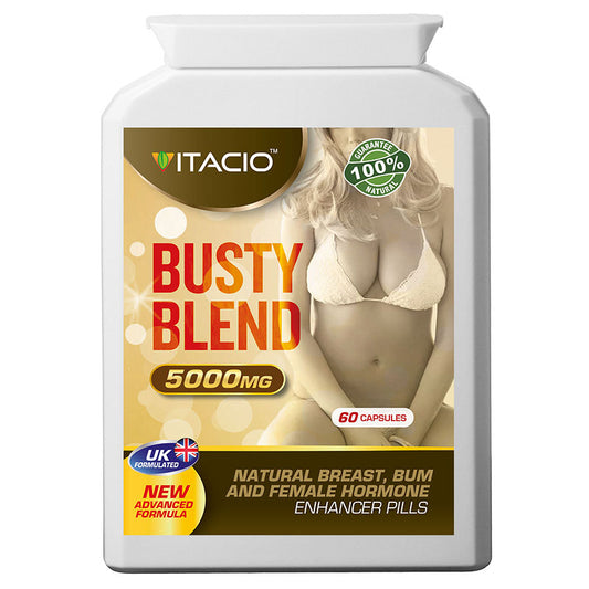 Busty Blend 10:1 Extract 5000mg Natural Burst And Breast Enhancement Pills