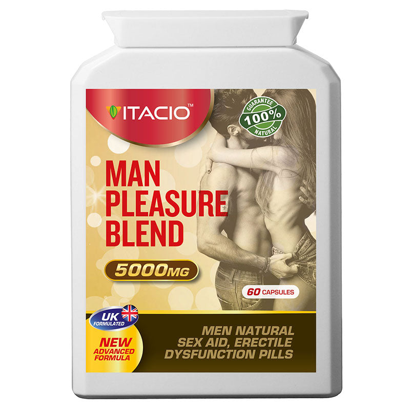 Man Pleasure Blend 10:1 Extract 5000mg Natural Male Sensuality Enhancement Pills