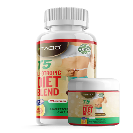 T5 Lipotropic Diet Combo Set: A synergistic combination of cream and capsules