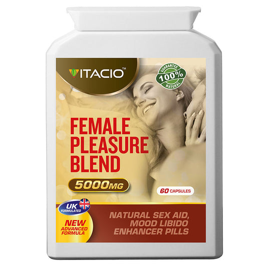 Female Pleasure Blend 10:1 Extract 5000mg Natural Sensuality Enhancement Pills
